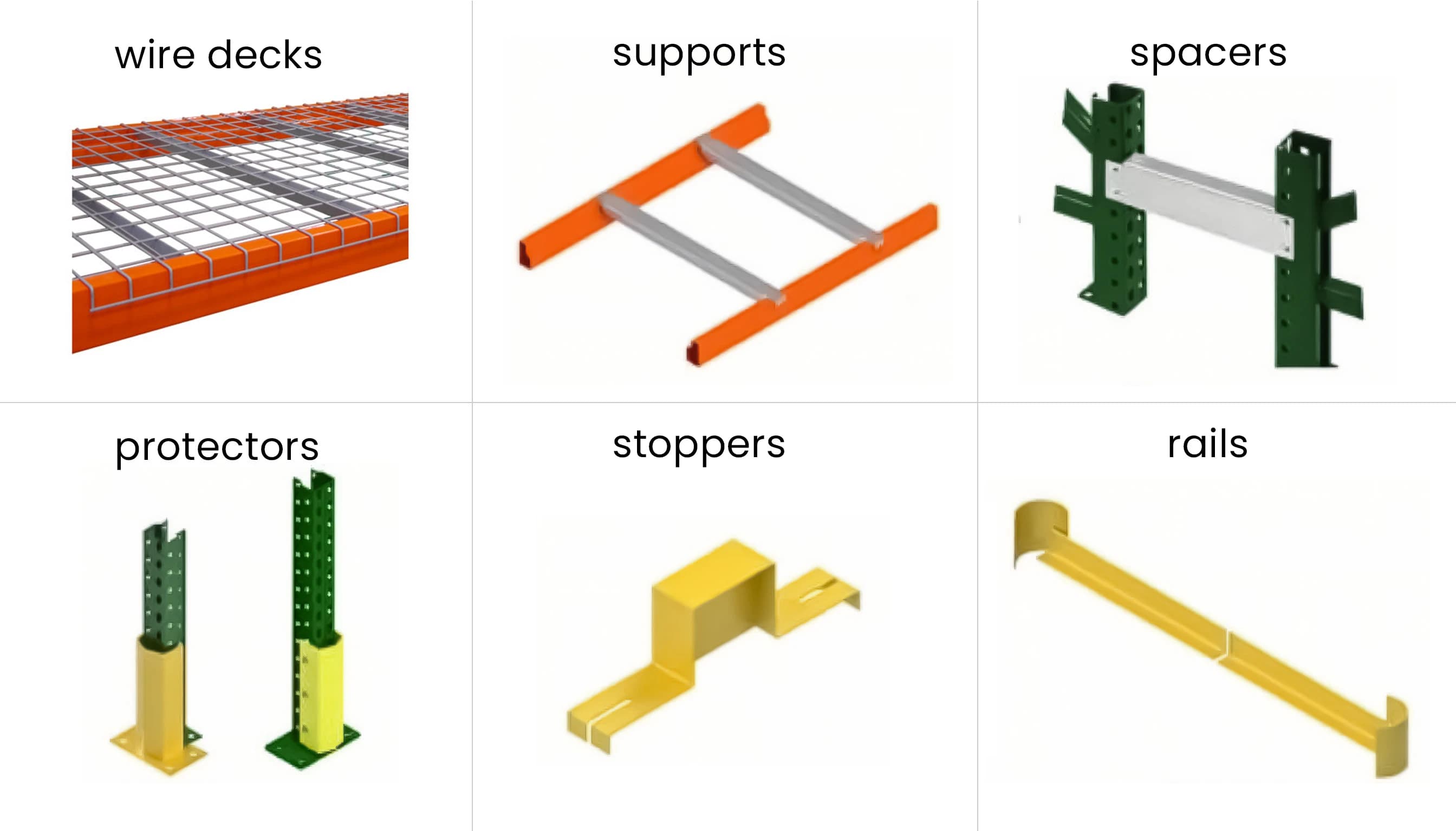 Pallet Racking Accessories (assorted items) hero view in Anchorage, AK