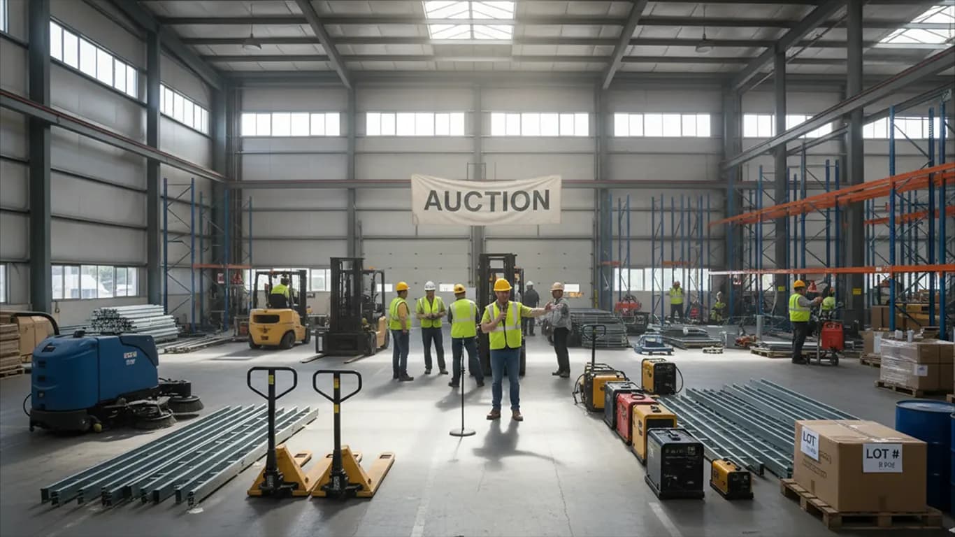 Equipment Surplus (auctions) in Chino, CA