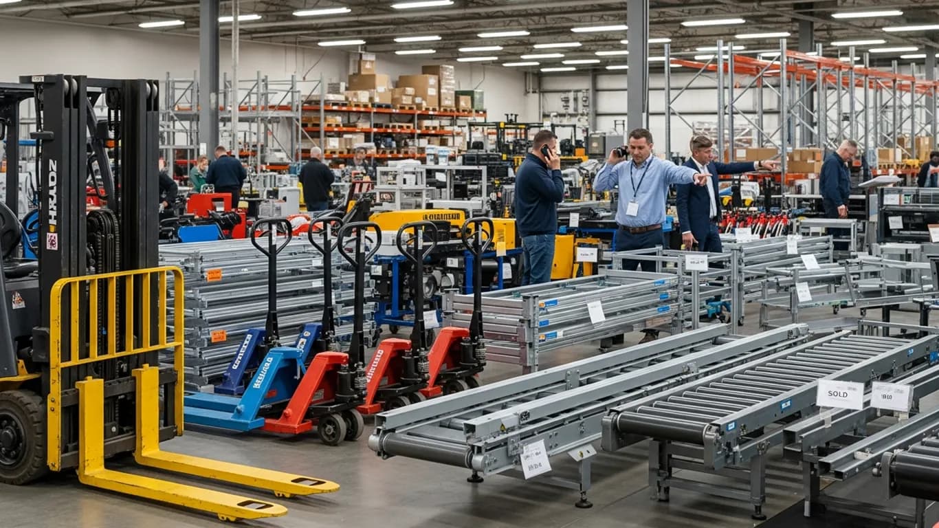 Pallet Racking Auctions (auctions equipment review) in El Monte, CA