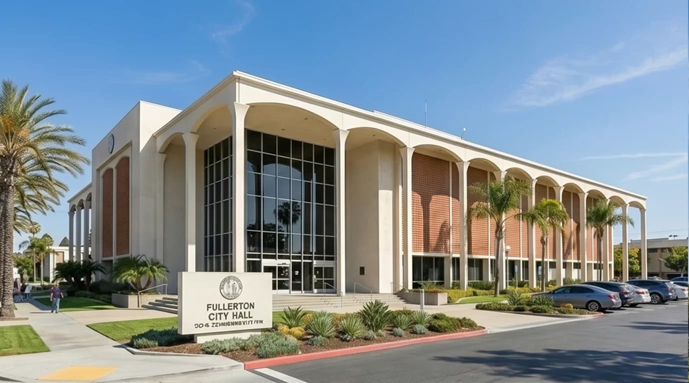 Local Building & Safety Office in Fullerton, CA for permit approvals