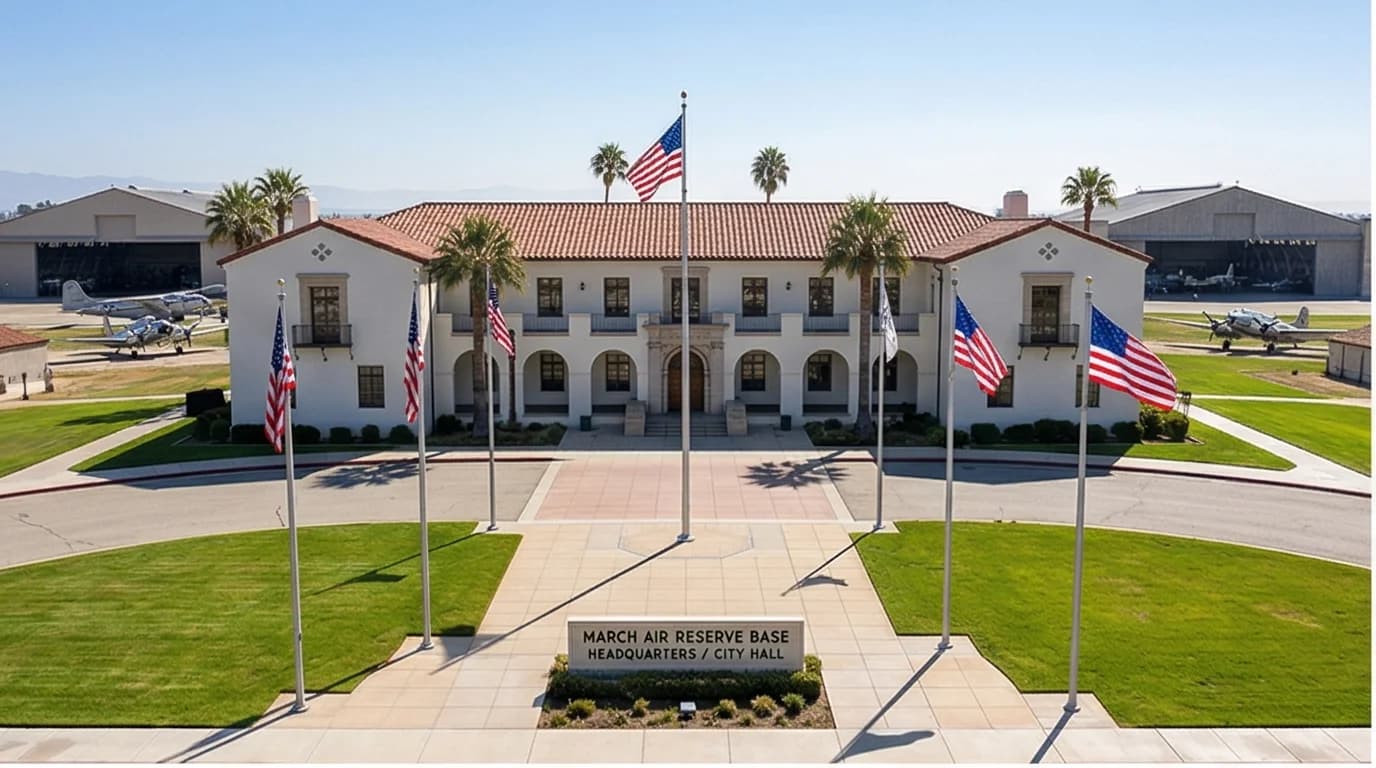 Local Building & Safety Office in March Air Force Base, CA for permit approvals