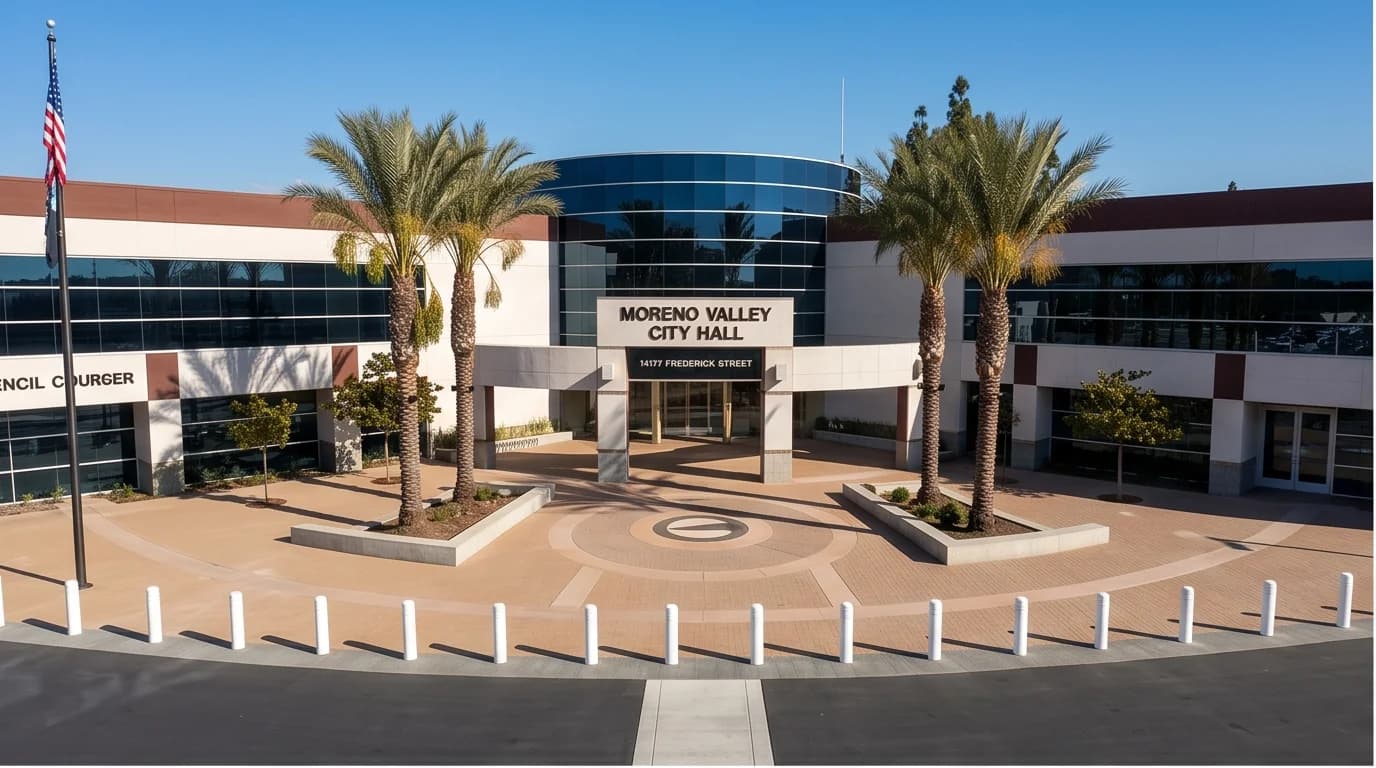 Local Building & Safety Office in Moreno Valley, CA for permit approvals