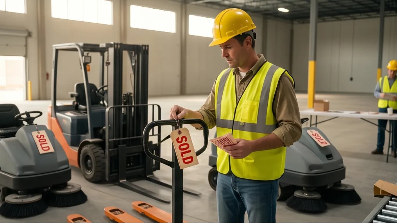 Warehouse Surplus Liquidations (tag as sold) in Palmdale, CA