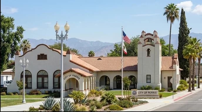 Local Planning Department Office in Perris, CA for permit approvals