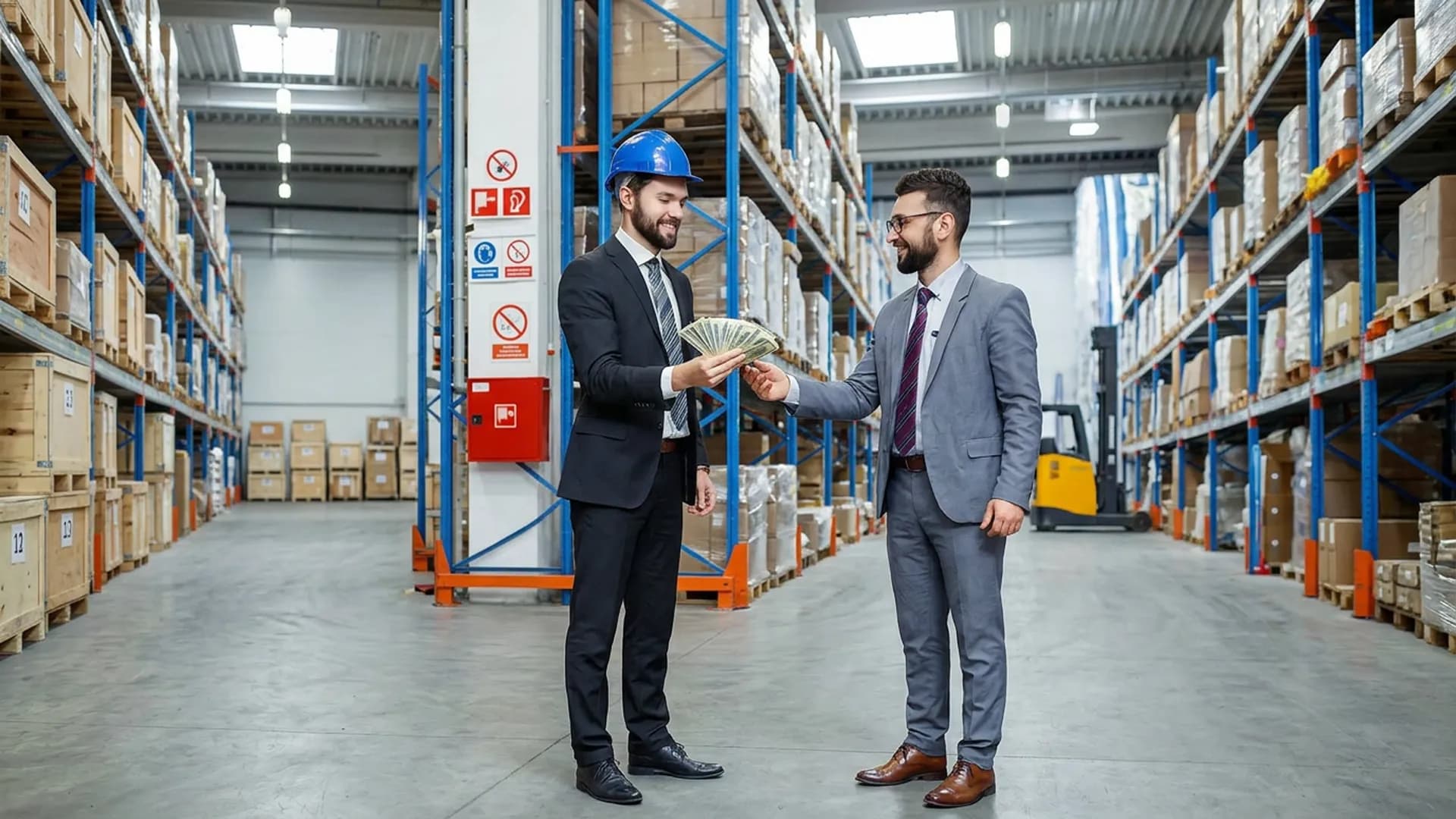 We Buy Racking (buyer hands cash to seller) hero view in Sacramento, CA