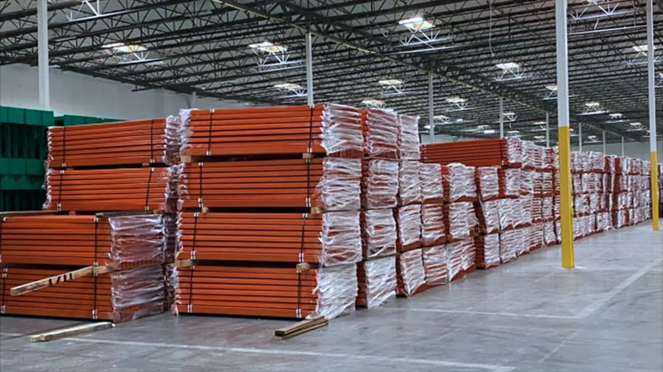 Pallet Rack Installation (staging) in Salinas, CA