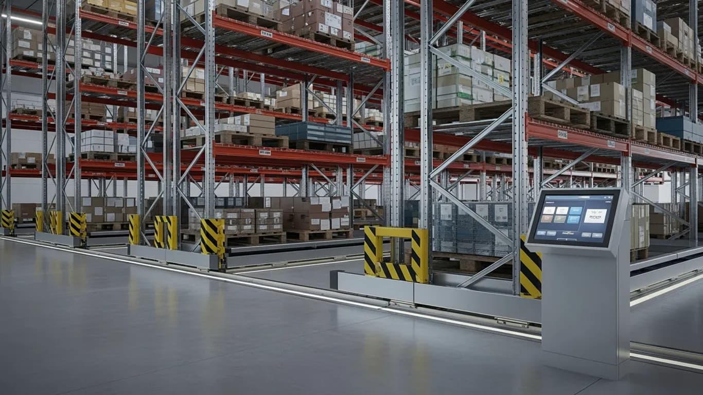 Mobile Racks (side view) in San Leandro, CA