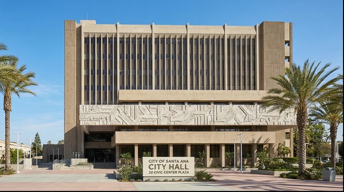 Local Building & Safety Office in Santa Ana, CA for permit approvals