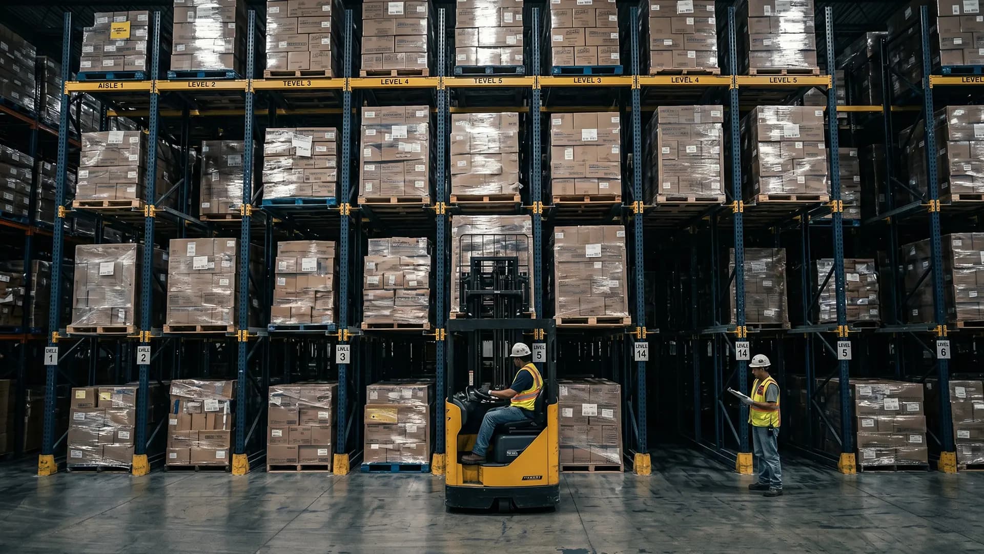 Drive-Through Pallet Racking hero view in Vallejo, CA