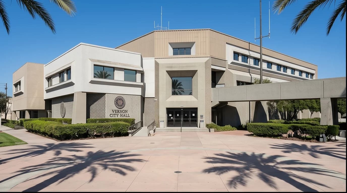 Local Building & Safety Office in Vernon, CA for permit approvals