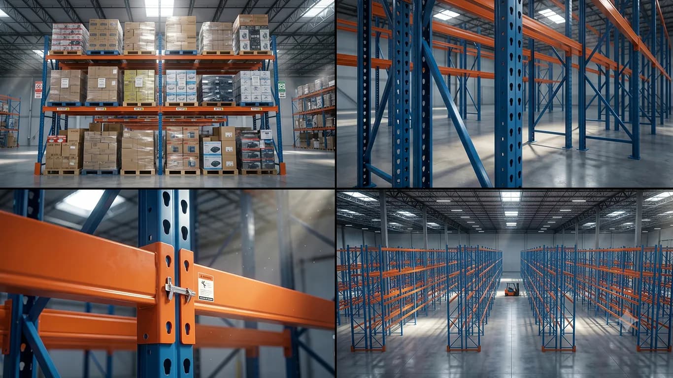 Teardrop Pallet Racking (teardrop quad) in Independence, MO