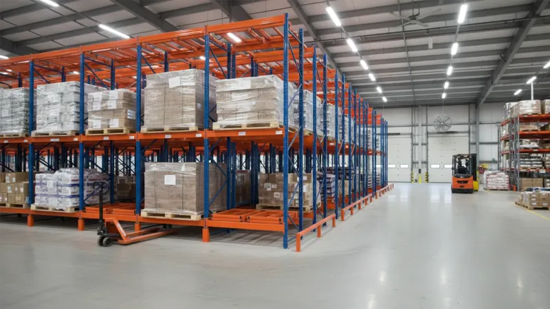 Pushback Pallet Racking (warehouse) hero view in New York City, NY