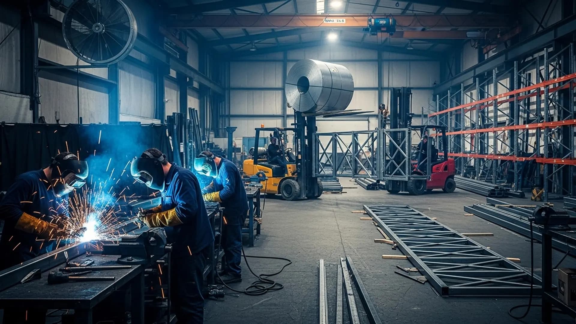 Custom Pallet Racking hero view in Toledo, OH