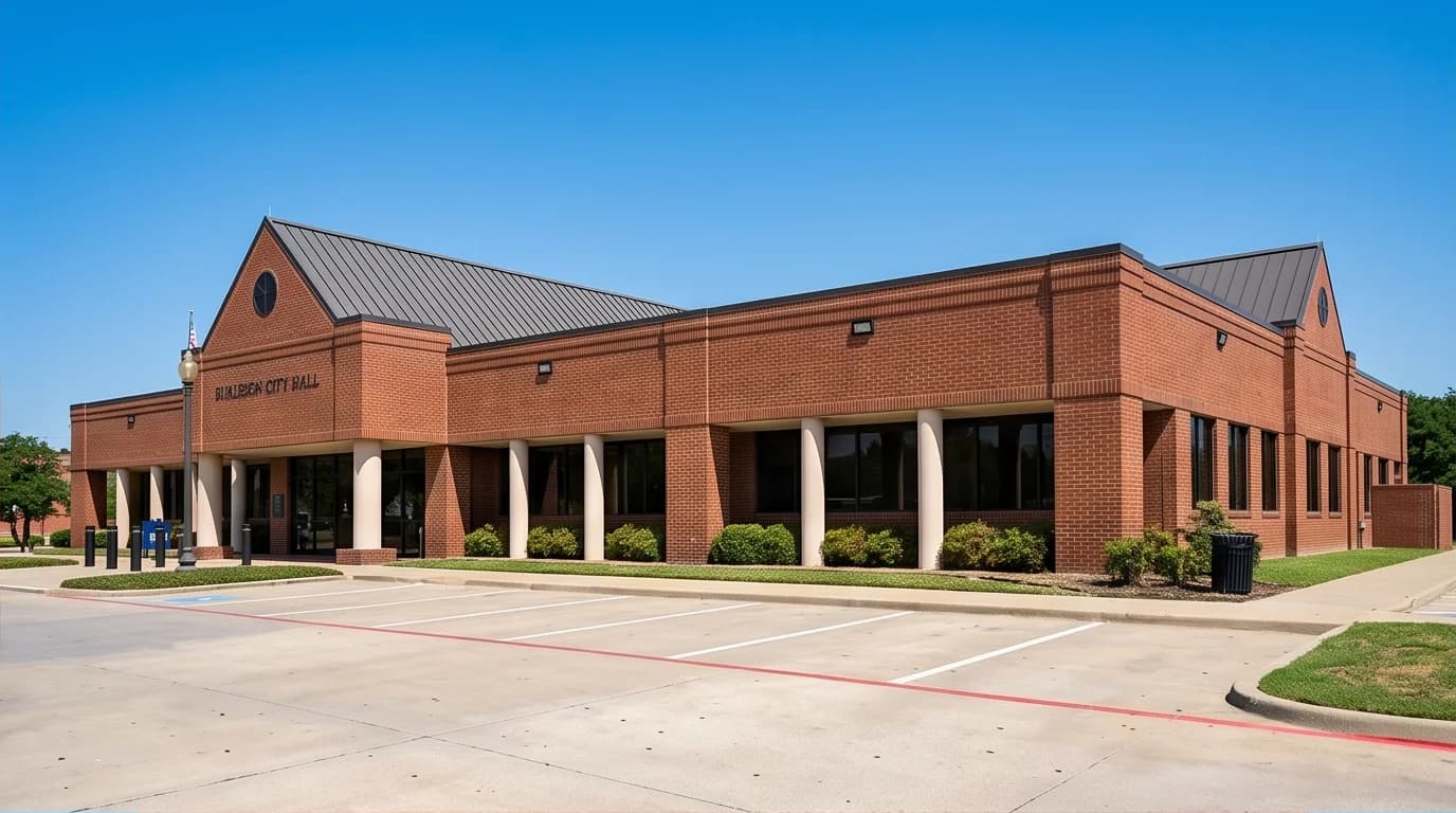 Local Planning Department Office in Burleson, TX for permit approvals