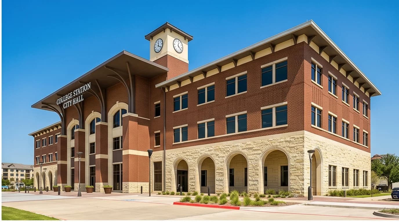 Local Planning Department Office in College Station, TX for permit approvals