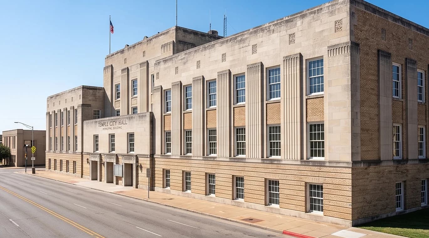 Local Municipal Permit Zone Office in Temple, TX for permit approvals