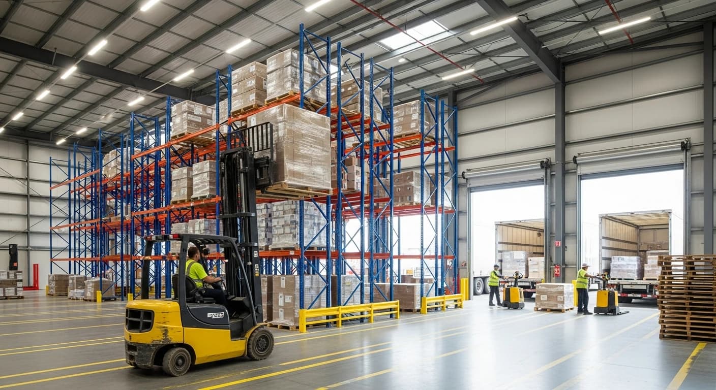 Pallet racking pallet racking warehouse operations in Richmond, VA