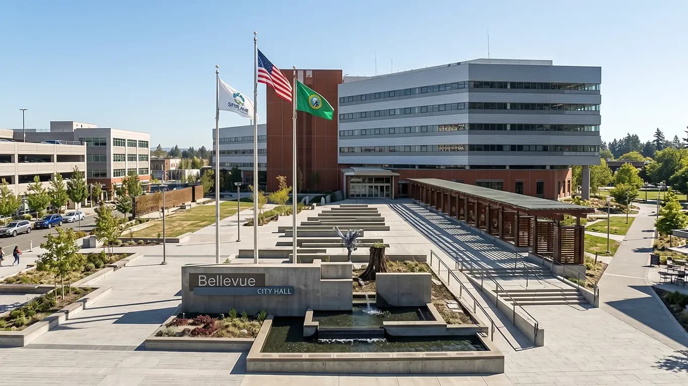 Local Municipal Permit Zone Office in Bellevue, WA for permit approvals