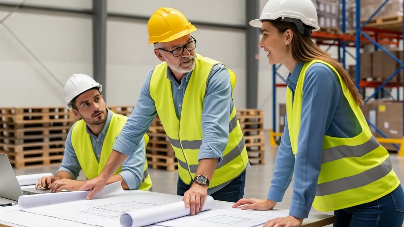 Pallet Rack CAD Design (team review) in Fayetteville, AR