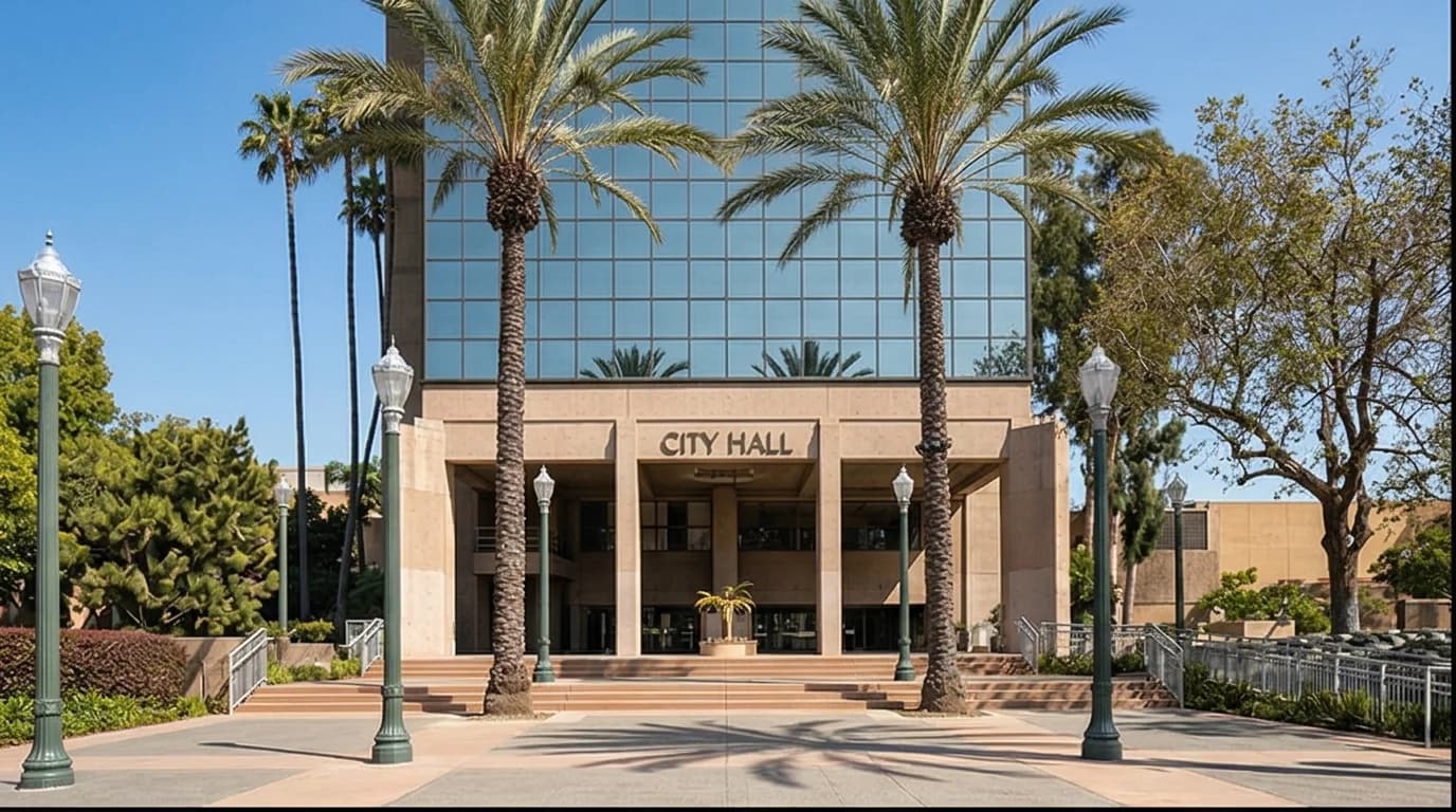 Local Building & Safety Office in Anaheim, CA for permit approvals