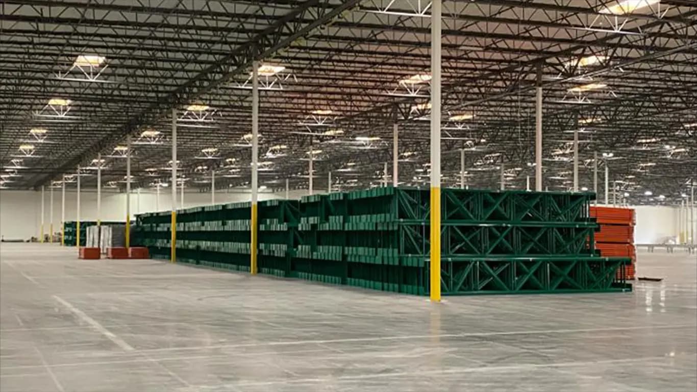 Pallet Rack Installation (staging wide) in Carson, CA