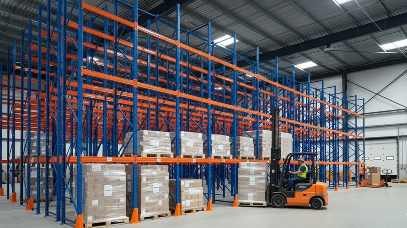 Selective Pallet Racking (loading) in Compton, CA