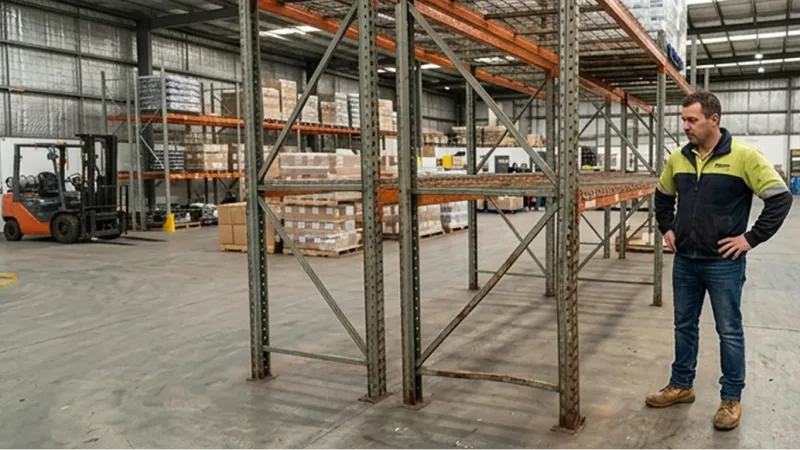 Pallet Rack Trade-ins (manager reviews rack old) in Hayward, CA