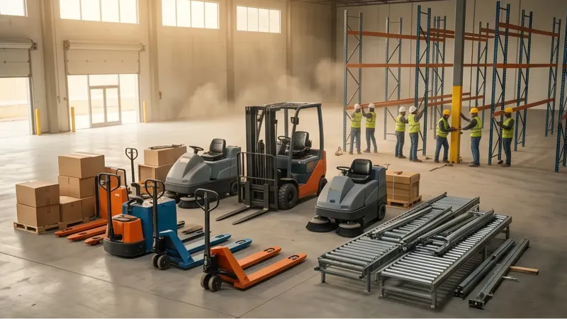 Warehouse Surplus Liquidations (equipment and teardown) in Moreno Valley, CA