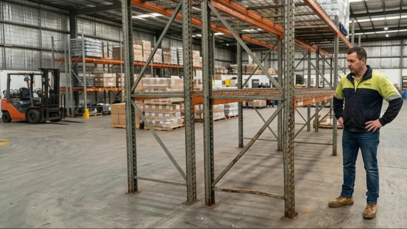 Pallet Rack Trade-ins (manager reviews rack old) in Vernon, CA