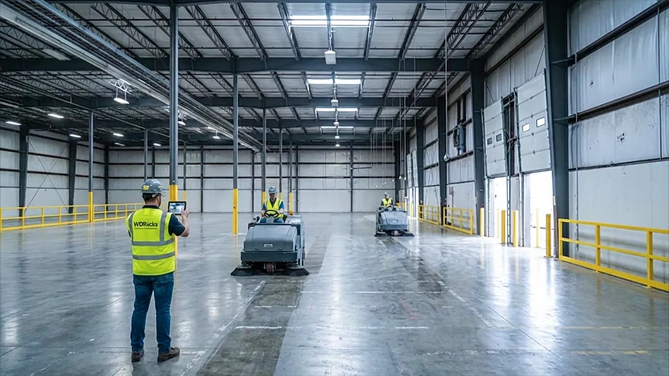 Warehouse Clean up (floor sweepers) in Hollywood, FL