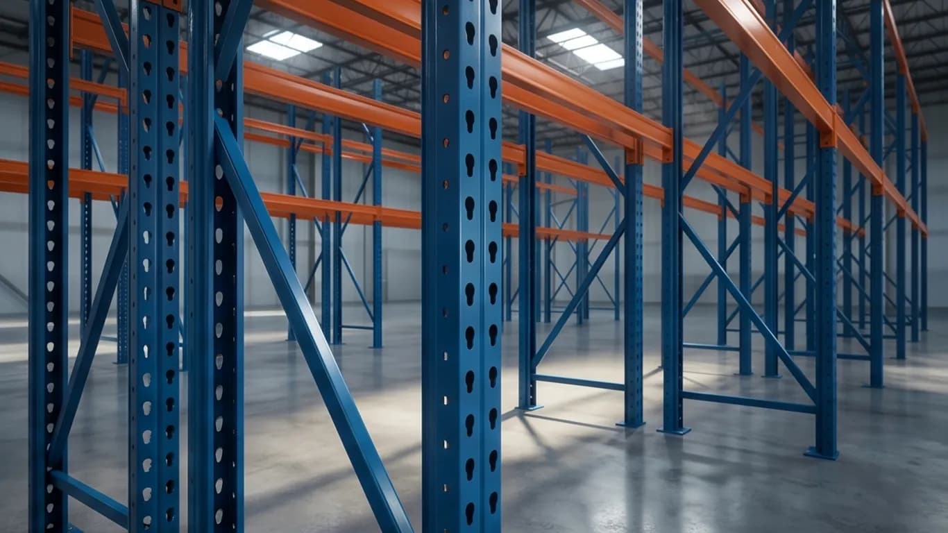 Teardrop Pallet Racking (uprights) in Port St Lucie, FL