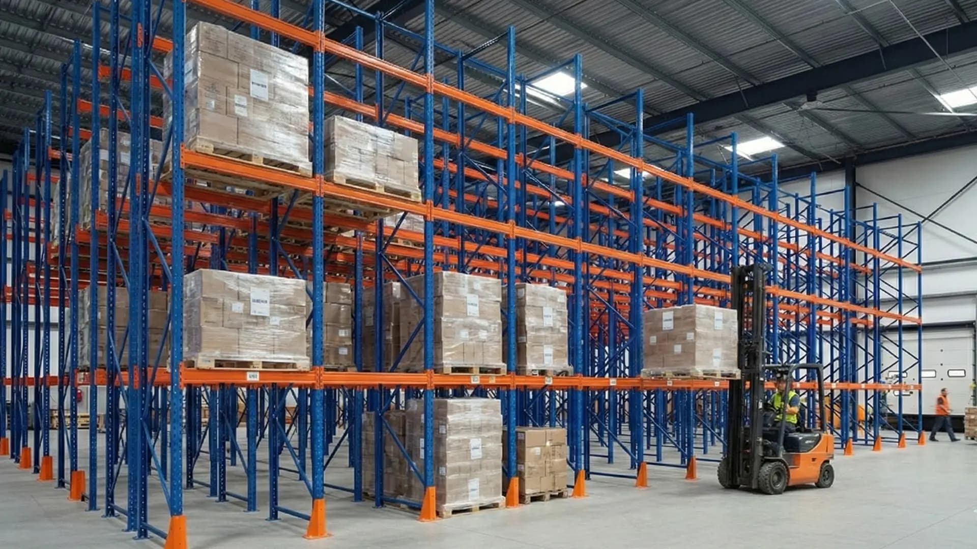Pallet racking new pallet racking 3 levels loaded in Athens, GA