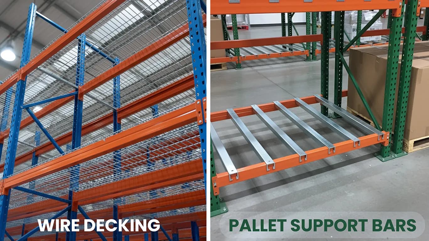 Pallet Racking Accessories (wire decking) in Olathe, KS