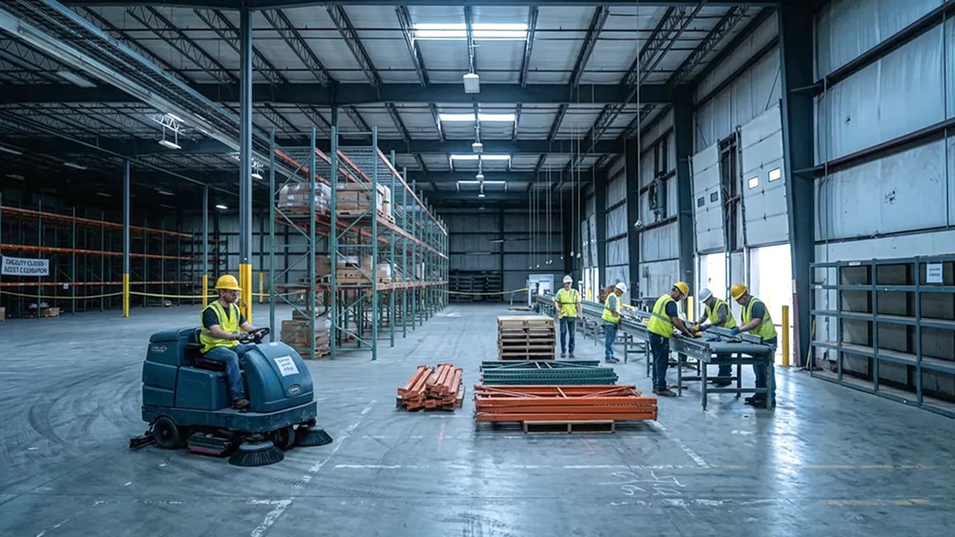 Warehouse Decommission (dismantling) in Columbia, MD