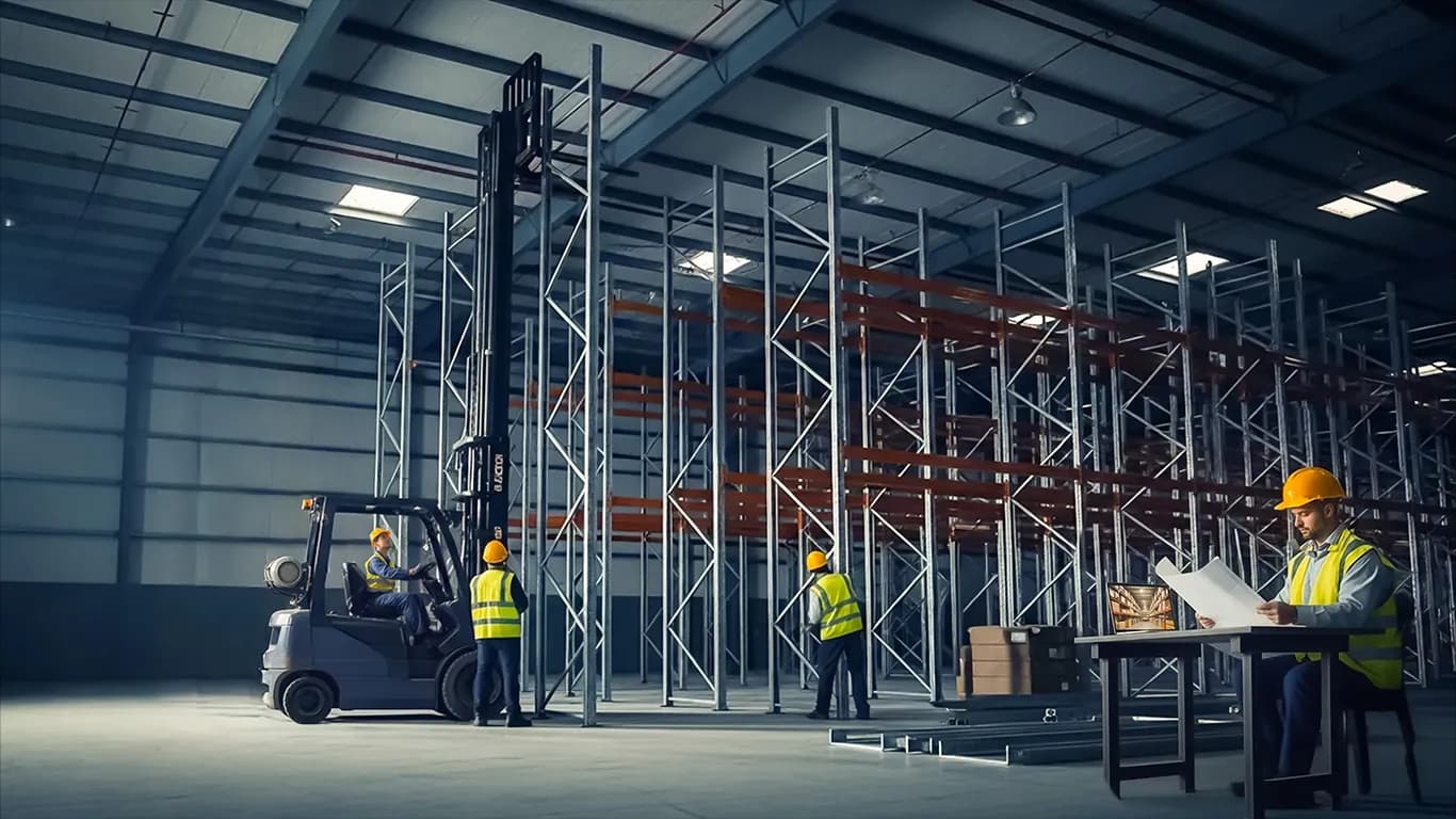 Pallet Rack Installation (crew install) in Raleigh, NC