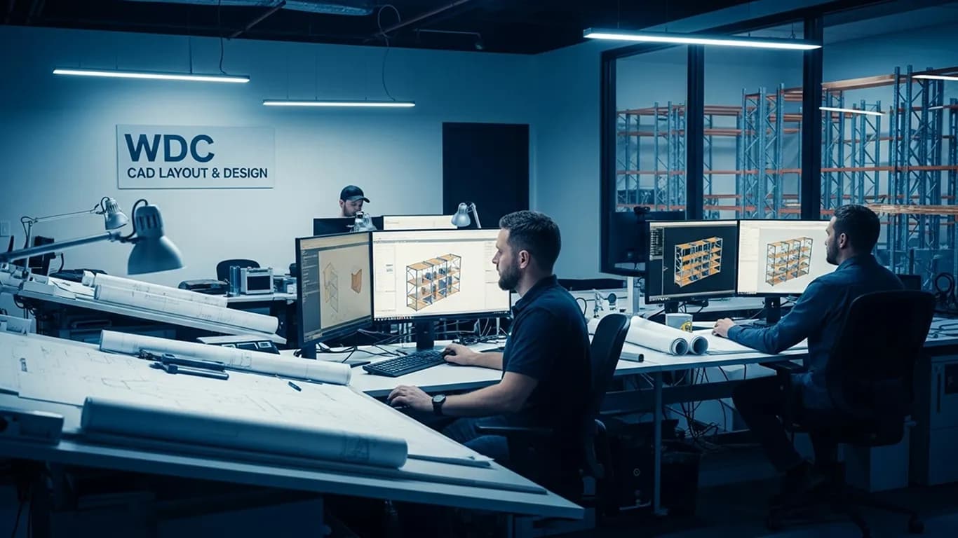 Pallet Rack CAD Design (team at work) in Lincoln, NE