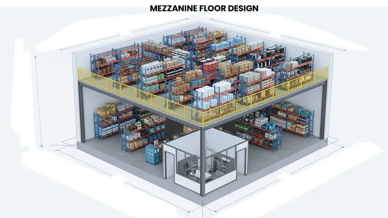 Mezzanine (diagram) in New York City, NY