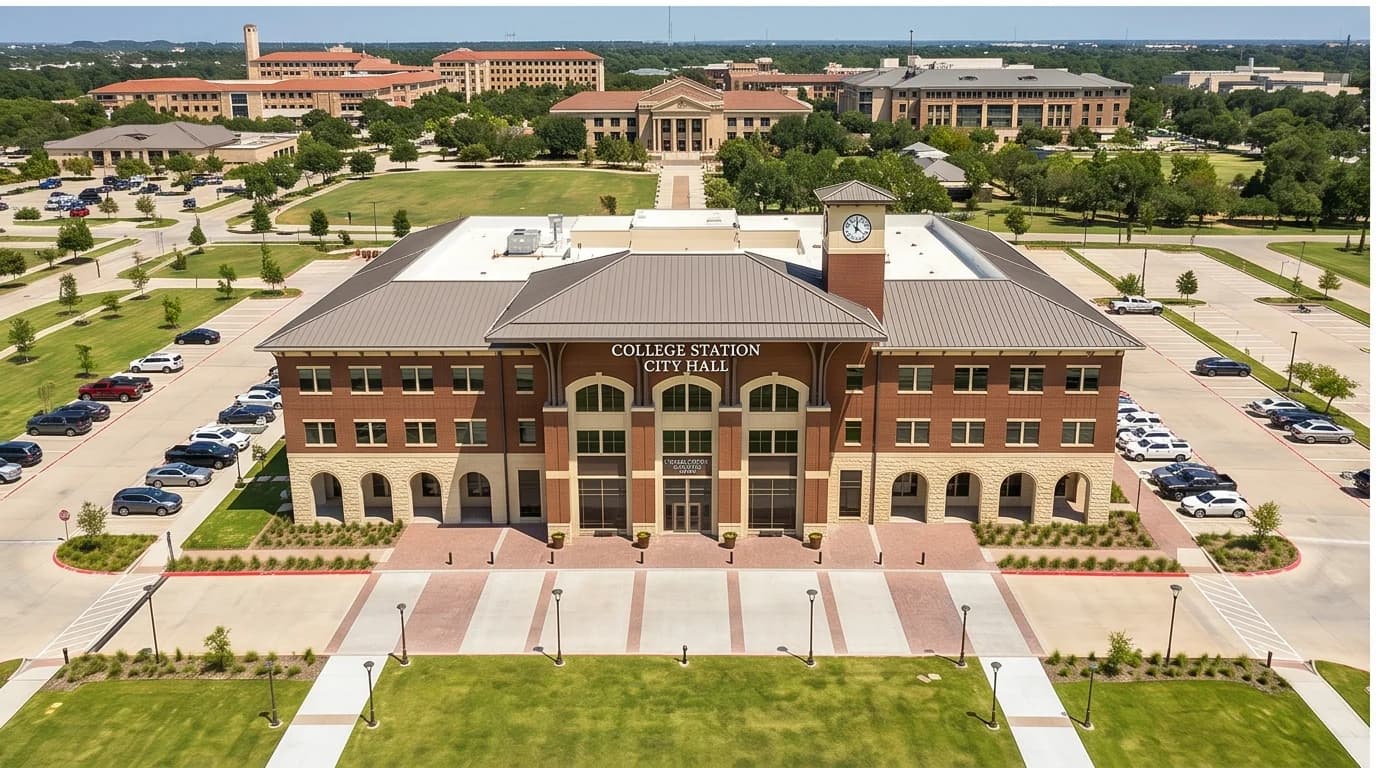 Local Municipal Permit Zone Office in College Station, TX for permit approvals