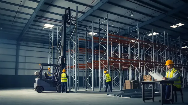 Pallet Rack Installation (crew install) in Dallas, TX