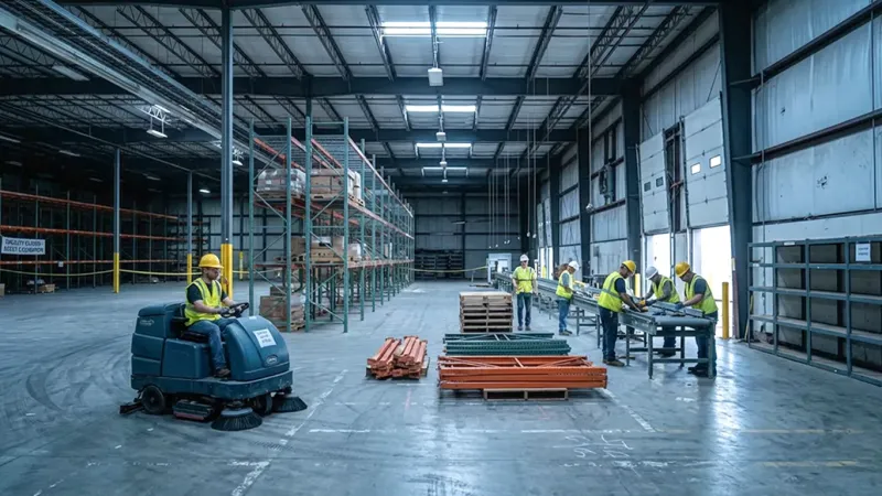 Warehouse Decommission (dismantling) in The Woodlands, TX