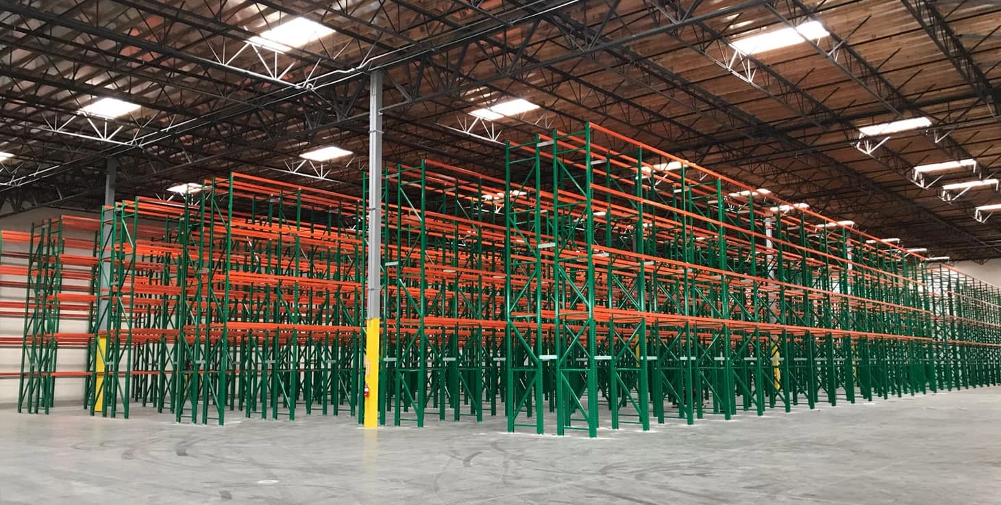 Pallet racking large pallet racking installation in Ogden, UT